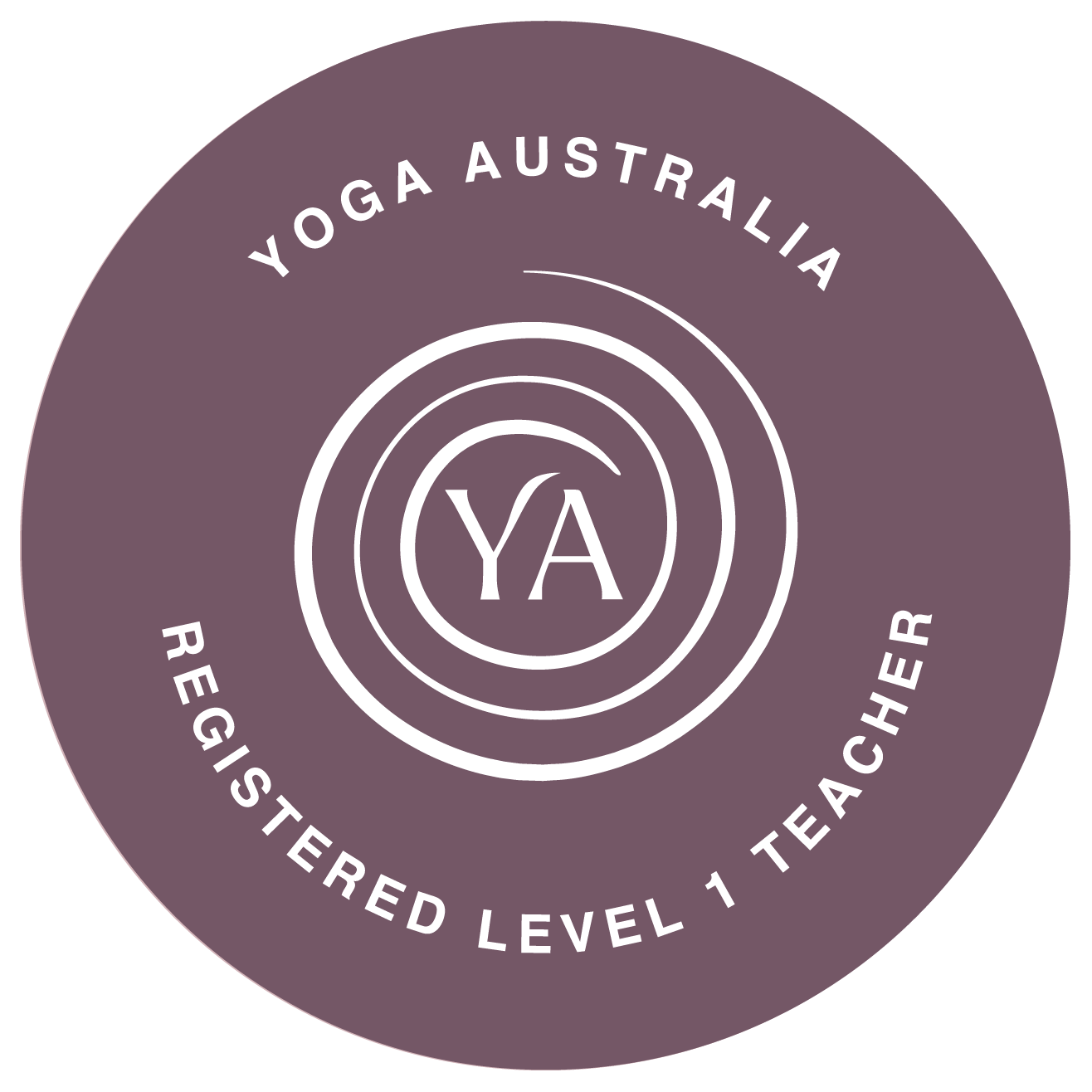 Registered Level 1 Teacher badge