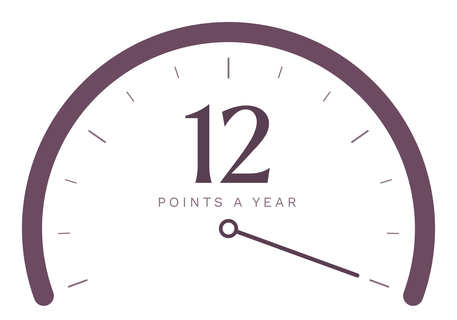 12 CPD points a year